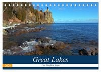 Produktbild: Great Lakes - Die gro&szlig;en Seen (Tischkalender 2026 DIN A5 quer), CALVENDO Monatskalender