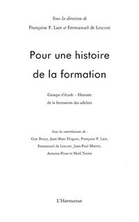 Produktbild: Pour une histoire de la formation - gehf