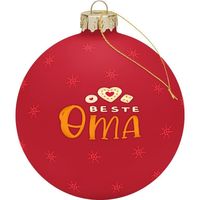 Produktbild: Weihnachtskugel Motiv Oma