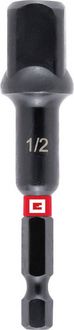 Produktbild: Einhell 1/2"72mm 134230 Steckschl&uuml;ssel-Adapter Antrieb 1/2" 72mm 1St.