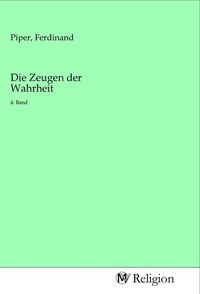 Produktbild: Die Zeugen der Wahrheit
