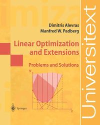 Produktbild: Linear Optimization and Extensions