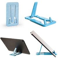 Produktbild: Flexistand Pro blau Geometrical &ndash; Flexibler Handy- & Tabletst&auml;nder