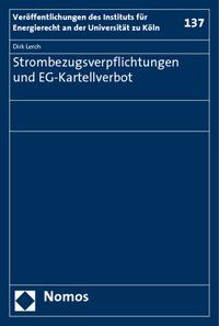 Produktbild: Strombezugsverpflichtungen und EG-Kartellverbot