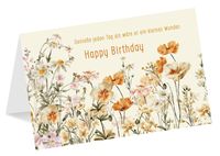 Bild vom Artikel LUMA 6x Grußkarten Geburtstag, Happy Birthday, Genieße den Tag als wäre er ein kleines Wunder vom Autor 