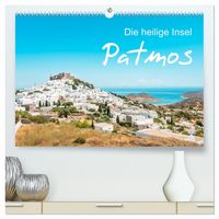Produktbild: Patmos - Die heilige Insel (hochwertiger Premium Wandkalender 2026 DIN A2 quer), Kunstdruck in Hochglanz