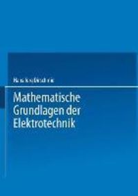 Produktbild: Mathematische Grundlagen der Elektrotechnik