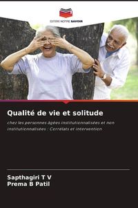 Produktbild: Qualit&eacute; de vie et solitude