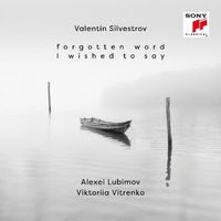 Produktbild: Lubimov, A: Valentin Silvestrov: Forgotten Word/CD