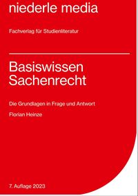 Produktbild: Basiswissen Sachenrecht - 2023