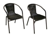 Produktbild: 4er Set Bistrostuhl Balkon Gartenstuhl