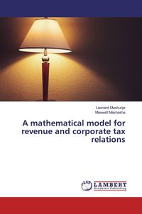 Produktbild: A mathematical model for revenue and corporate tax relations
