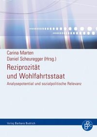 Produktbild: Reziprozit&auml;t und Wohlfahrtsstaat