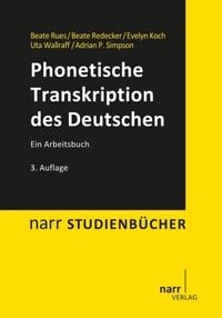 Produktbild: Phonetische Transkription des Deutschen