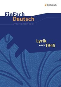 Produktbild: EinFach Deutsch Unterrichtsmodelle