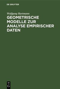 Produktbild: Geometrische Modelle zur Analyse empirischer Daten