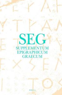 Produktbild: Supplementum Epigraphicum Graecum, Volume XXVIII (1978)