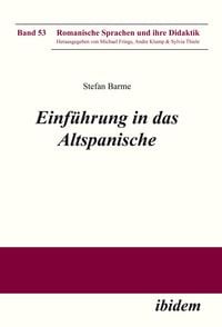 Produktbild: Einf&uuml;hrung in das Altspanische