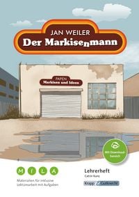 Produktbild: Der Markisenmann &ndash; Jan Weiler &ndash; Materialien f&uuml;r inklusive Lekt&uuml;rearbeit mit Aufgaben