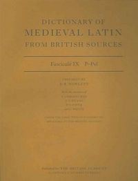 Produktbild: Dictionary of Medieval Latin from British Sources
