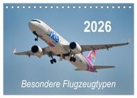 Produktbild: Besondere Flugzeugtypen (Tischkalender 2026 DIN A5 quer), CALVENDO Monatskalender