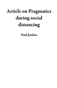 Produktbild: Article on Pragmatics during social distancing