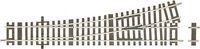 Produktbild: H0 RocoLine (ohne Bettung) 42442 Weiche, links 230mm 1St.