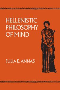 Produktbild: Hellenistic Philosophy of Mind