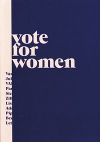 Bild vom Artikel Vote for women vom Autor 