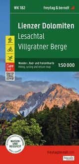 Produktbild: Freytag & berndt Wanderkarte WK 182 Lienzer Dolomiten, Lesachtal - Villgratner Berge 1:50.000
