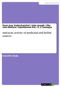Produktbild: Anti-acne activity of medicinal and herbal sources