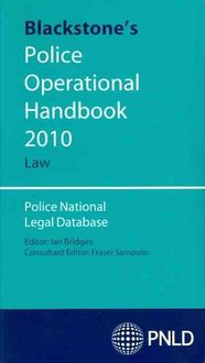 Produktbild: Blackstone's Operational Handbook 2010: Practice and Procedure Pack