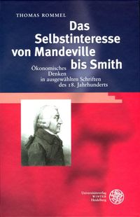 Produktbild: Das Selbstinteresse von Mandeville bis Smith