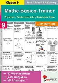 Produktbild: Mathe-Basics-Trainer / Klasse 9