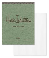 Produktbild: House Industries Tracing Pad