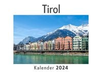 Produktbild: Tirol (Wandkalender 2024, Kalender DIN A4 quer, Monatskalender im Querformat mit Kalendarium, Das perfekte Geschenk)