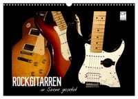 Produktbild: ROCKGITARREN in Szene gesetzt (Wandkalender 2026 DIN A3 quer), CALVENDO Monatskalender