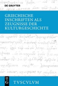 Produktbild: Griechische Inschriften als Zeugnisse der Kulturgeschichte