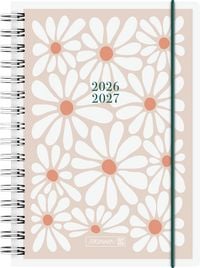 Produktbild: Sch&uuml;lerkalender 2026/2027 "Daisy" | A5, Kunststoff