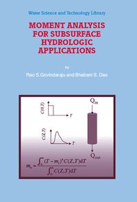 Produktbild: Moment Analysis for Subsurface Hydrologic Applications