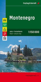 Montenegro 1 : 150 000 Freytag-Berndt und Artaria KG