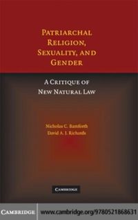 Produktbild: Patriarchal Religion, Sexuality, and Gender