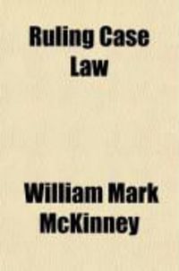 Produktbild: Ruling Case Law