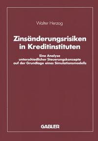 Produktbild: Zinsänderungsrisiken in Kreditinstituten