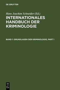 Produktbild: Grundlagen der Kriminologie