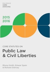Produktbild: Core Statutes on Public Law & Civil Liberties 2015-16