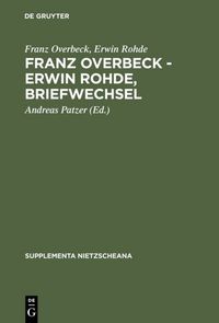 Produktbild: Franz Overbeck &ndash; Erwin Rohde, Briefwechsel