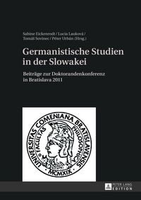 Produktbild: Germanistische Studien in der Slowakei