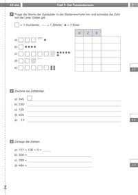 Mathe-Tests 3. Klasse