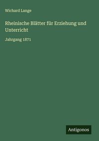 Produktbild: Rheinische Bl&auml;tter f&uuml;r Erziehung und Unterricht